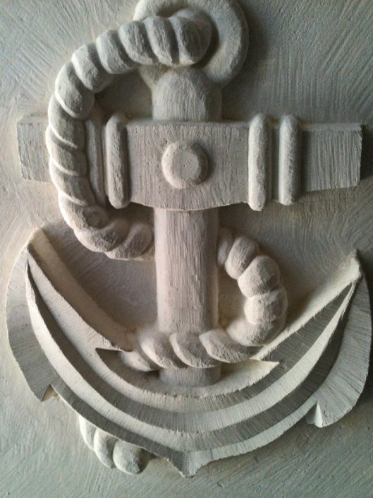 Anchor Detail from Portland Stone Memorial